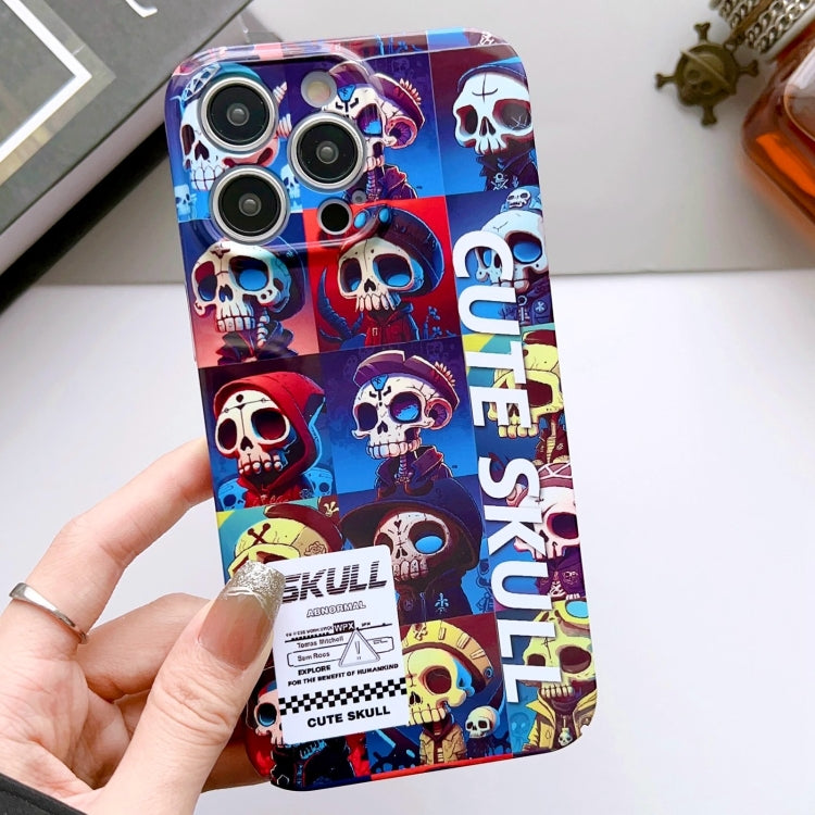Painted Pattern Precise Hole PC Phone Case, For iPhone 14 Pro Max