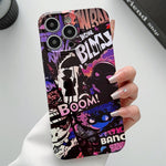 Painted Pattern Precise Hole PC Phone Case, For iPhone 13 Pro Max