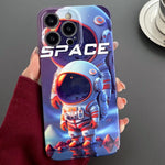Painted Pattern Precise Hole PC Phone Case, For iPhone 13 Pro