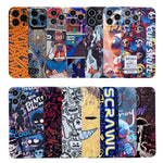 Painted Pattern Precise Hole PC Phone Case, For iPhone 12 Pro