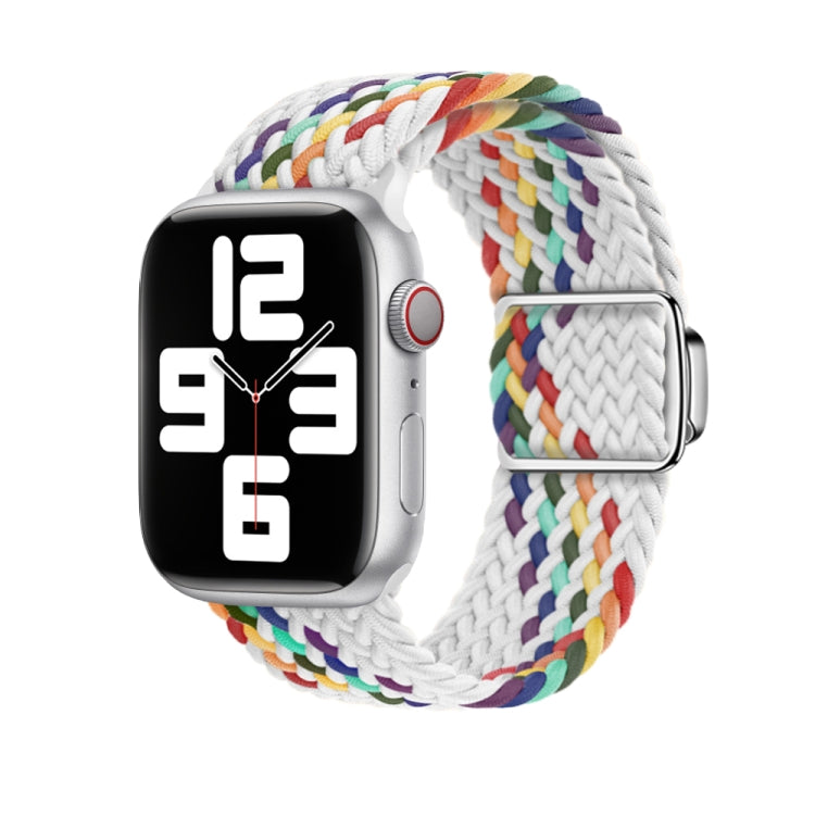 Pulseira de Relógio com Fivela Magnética de Nylon, Para Apple Watch Série 3 38mm, Para Apple Watch Série 3 42mm