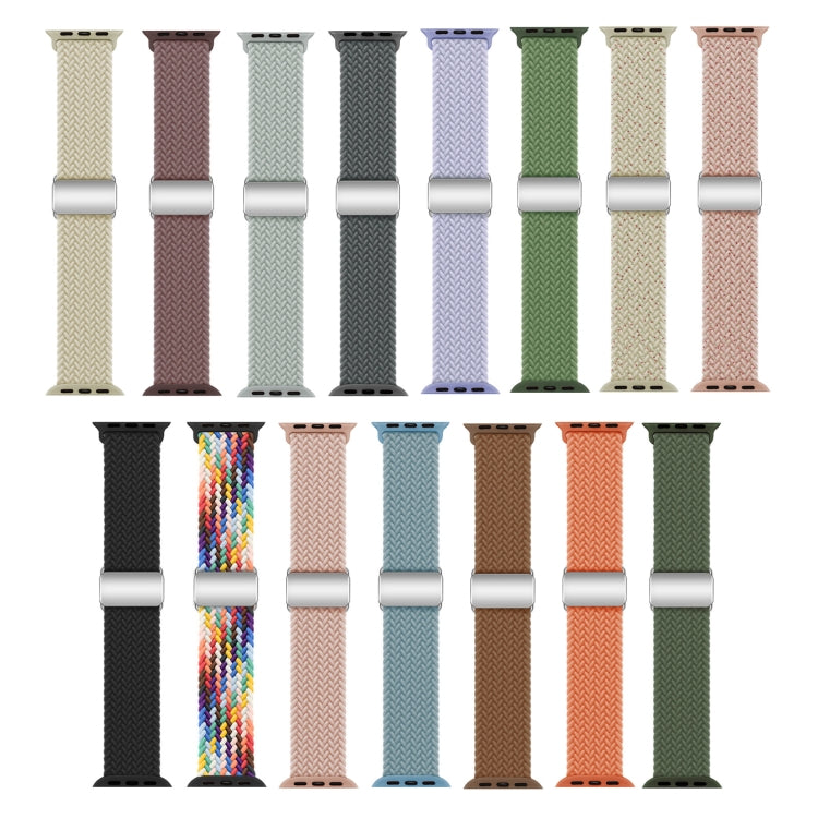 Pulseira de Relógio com Fivela Magnética de Nylon, Para Apple Watch Série 3 38mm, Para Apple Watch Série 3 42mm