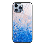 Capa de telemóvel protetora em vidro com padrão de mármore, para iPhone 17 Pro Max, para iPhone 17 Pro, para iPhone 17, para iPhone Air, para iPhone 15 Pro Max, para iPhone 15 Pro