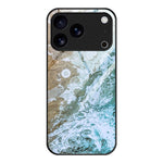 Capa de telemóvel protetora em vidro com padrão de mármore, para iPhone 17 Pro Max, para iPhone 17 Pro, para iPhone 17, para iPhone Air, para iPhone 15 Pro Max, para iPhone 15 Pro