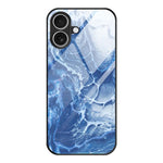 Capa de telemóvel protetora em vidro com padrão de mármore, para iPhone 17 Pro Max, para iPhone 17 Pro, para iPhone 17, para iPhone Air, para iPhone 15 Pro Max, para iPhone 15 Pro