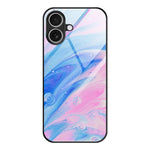 Capa de telemóvel protetora em vidro com padrão de mármore, para iPhone 17 Pro Max, para iPhone 17 Pro, para iPhone 17, para iPhone Air, para iPhone 15 Pro Max, para iPhone 15 Pro