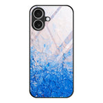 Capa de telemóvel protetora em vidro com padrão de mármore, para iPhone 17 Pro Max, para iPhone 17 Pro, para iPhone 17, para iPhone Air, para iPhone 15 Pro Max, para iPhone 15 Pro
