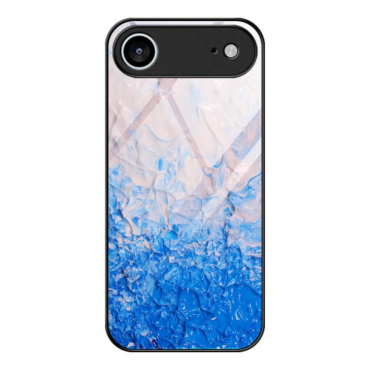 Capa de telemóvel protetora em vidro com padrão de mármore, para iPhone 17 Pro Max, para iPhone 17 Pro, para iPhone 17, para iPhone Air, para iPhone 15 Pro Max, para iPhone 15 Pro