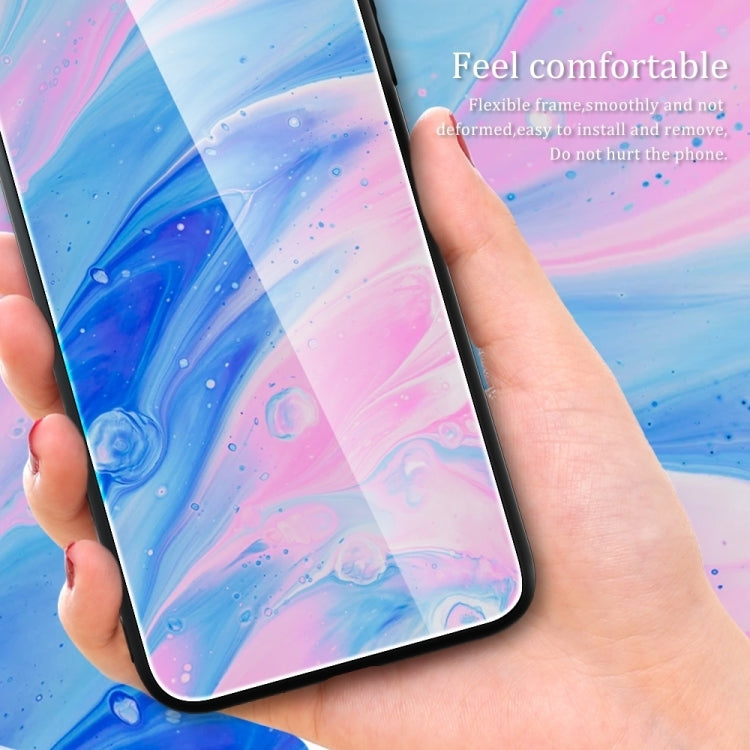 Capa de telemóvel protetora em vidro com padrão de mármore, para iPhone 17 Pro Max, para iPhone 17 Pro, para iPhone 17, para iPhone Air, para iPhone 15 Pro Max, para iPhone 15 Pro