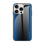 Capa de telemóvel em TPU com vidro texturizado em gradiente, para iPhone 17 Pro Max, para iPhone 17 Pro, para iPhone 17, para iPhone Air, para iPhone 16 Pro Max, para iPhone 16 Pro, para iPhone 16 Plus, para iPhone 16