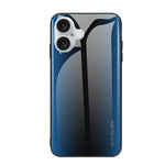 Capa de telemóvel em TPU com vidro texturizado em gradiente, para iPhone 17 Pro Max, para iPhone 17 Pro, para iPhone 17, para iPhone Air, para iPhone 16 Pro Max, para iPhone 16 Pro, para iPhone 16 Plus, para iPhone 16