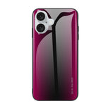 Capa de telemóvel em TPU com vidro texturizado em gradiente, para iPhone 17 Pro Max, para iPhone 17 Pro, para iPhone 17, para iPhone Air, para iPhone 16 Pro Max, para iPhone 16 Pro, para iPhone 16 Plus, para iPhone 16