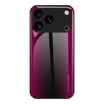 Capa de telemóvel em TPU com vidro texturizado em gradiente, para iPhone 17 Pro Max, para iPhone 17 Pro, para iPhone 17, para iPhone Air, para iPhone 16 Pro Max, para iPhone 16 Pro, para iPhone 16 Plus, para iPhone 16