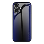Capa de telemóvel em TPU com vidro texturizado em gradiente, para iPhone 17 Pro Max, para iPhone 17 Pro, para iPhone 17, para iPhone Air, para iPhone 16 Pro Max, para iPhone 16 Pro, para iPhone 16 Plus, para iPhone 16
