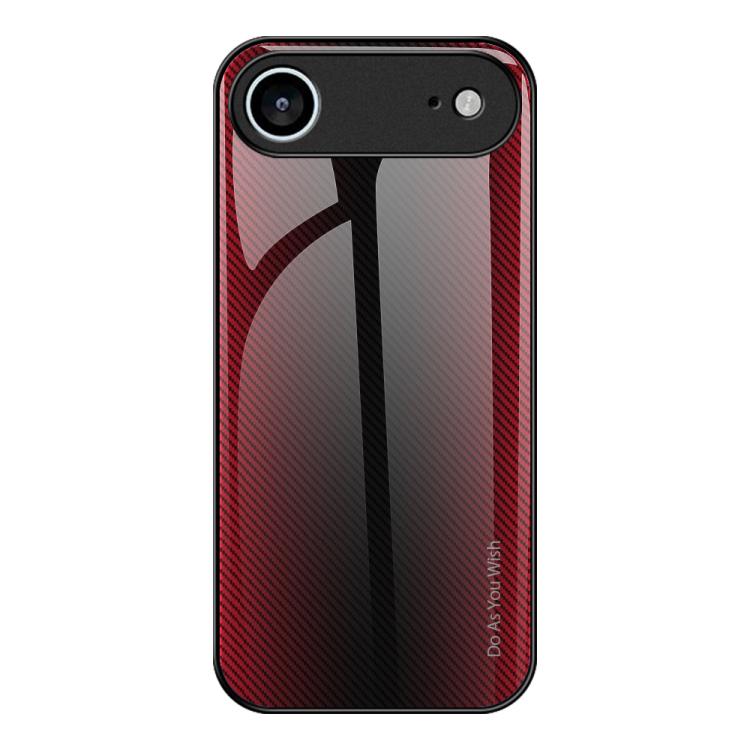 Capa de telemóvel em TPU com vidro texturizado em gradiente, para iPhone 17 Pro Max, para iPhone 17 Pro, para iPhone 17, para iPhone Air, para iPhone 16 Pro Max, para iPhone 16 Pro, para iPhone 16 Plus, para iPhone 16