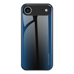 Capa de telemóvel em TPU com vidro texturizado em gradiente, para iPhone 17 Pro Max, para iPhone 17 Pro, para iPhone 17, para iPhone Air, para iPhone 16 Pro Max, para iPhone 16 Pro, para iPhone 16 Plus, para iPhone 16