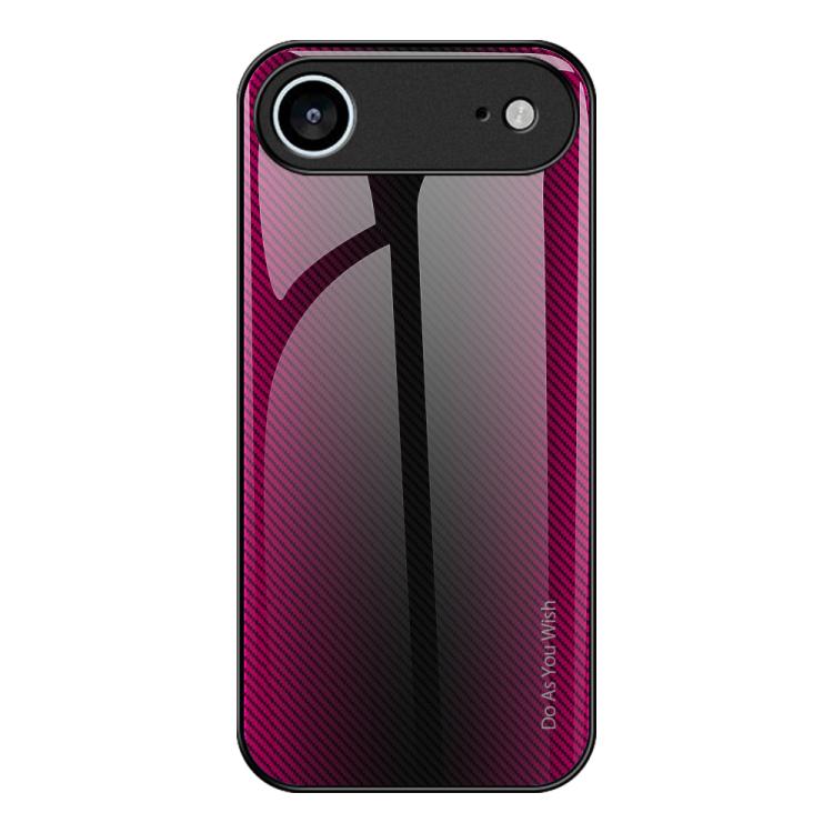 Capa de telemóvel em TPU com vidro texturizado em gradiente, para iPhone 17 Pro Max, para iPhone 17 Pro, para iPhone 17, para iPhone Air, para iPhone 16 Pro Max, para iPhone 16 Pro, para iPhone 16 Plus, para iPhone 16
