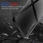 Capa de telemóvel em TPU com vidro texturizado em gradiente, para iPhone 17 Pro Max, para iPhone 17 Pro, para iPhone 17, para iPhone Air, para iPhone 16 Pro Max, para iPhone 16 Pro, para iPhone 16 Plus, para iPhone 16