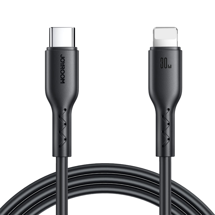 JOYROOM SA26-CL3 Série Flash Charge 30W USB-C / Type-C para 8 Pinos Cabo de Dados de Carregamento Rápido, 1m