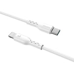 JOYROOM SA26-CL3 Série Flash Charge 30W USB-C / Type-C para 8 Pinos Cabo de Dados de Carregamento Rápido, 1m