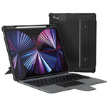 Capa Teclado Combo Nillkin Bumper com Retroiluminação, Para iPad Pro 13 2024, Para iPad Pro 11 2024, Para iPad Pro 12.9 2020/2021/2022, Para iPad Air 2020 10.9/Air 2022 10.9/Pro 11, Para iPad 10ª Geração 10.9 2022, Para iPad 10.2 2019/2020/2021