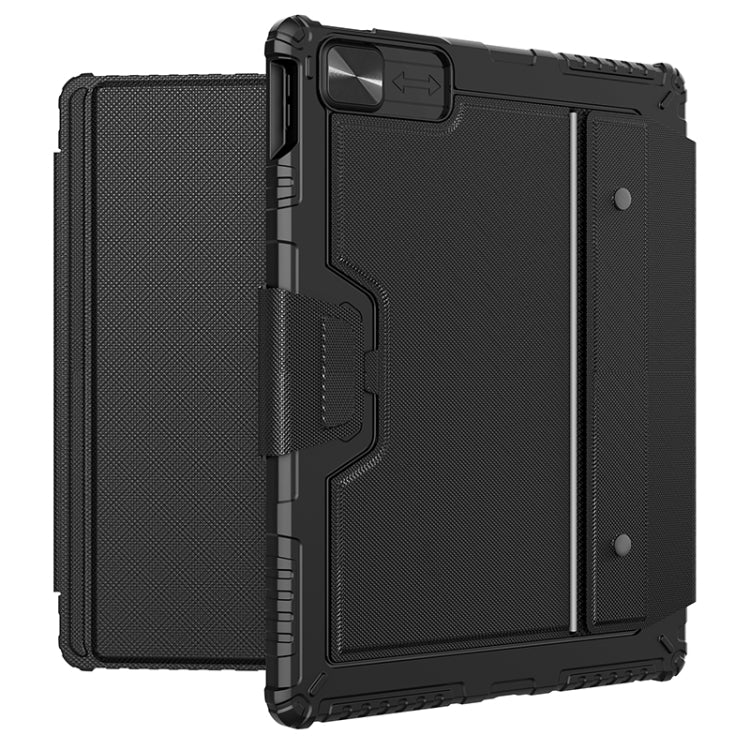 Capa Teclado Combo Nillkin Bumper com Retroiluminação, Para iPad Pro 13 2024, Para iPad Pro 11 2024, Para iPad Pro 12.9 2020/2021/2022, Para iPad Air 2020 10.9/Air 2022 10.9/Pro 11, Para iPad 10ª Geração 10.9 2022, Para iPad 10.2 2019/2020/2021