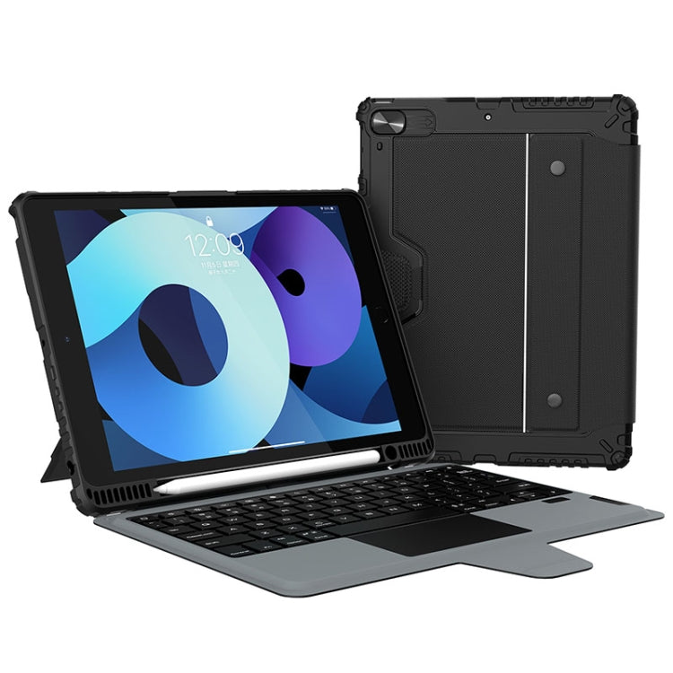 Capa Teclado Combo Nillkin Bumper com Retroiluminação, Para iPad Pro 13 2024, Para iPad Pro 11 2024, Para iPad Pro 12.9 2020/2021/2022, Para iPad Air 2020 10.9/Air 2022 10.9/Pro 11, Para iPad 10ª Geração 10.9 2022, Para iPad 10.2 2019/2020/2021