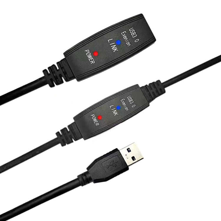 Cabo de extensão USB 3.0 macho para fêmea super rápido, 5 m, 10 m