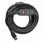 Cabo de extensão USB 3.0 macho para fêmea super rápido, 5 m, 10 m