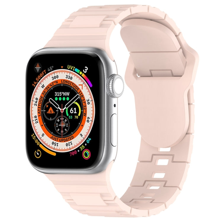 Correia de relógio em silicone estilo armadura com fivela quadrada, para Apple Watch 8 45mm, para Apple Watch SE 2022 40mm, para Apple Watch SE 2022 44mm
