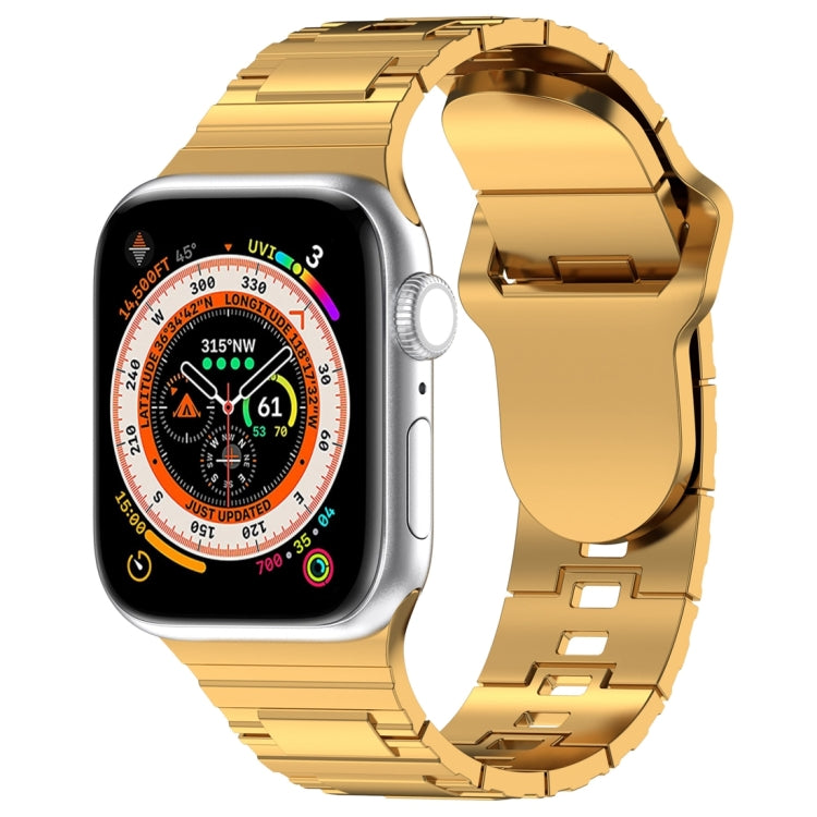 Square Buckle Armor Style Silicone Watch Band, For Apple Watch SE 44mm, For Apple Watch 6 40mm, For Apple Watch 6 44mm