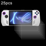 25 unidades de Película de Vidro Temperado à Prova de Explosão 9H 0,3mm, Para ASUS Xbox Ally 7.0 polegadas 2025, Para ASUS Rog Ally X 7.0, Para ASUS ROG Ally