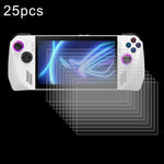 25 unidades de Película de Vidro Temperado à Prova de Explosão 9H 0,3mm, Para ASUS Xbox Ally 7.0 polegadas 2025, Para ASUS Rog Ally X 7.0, Para ASUS ROG Ally