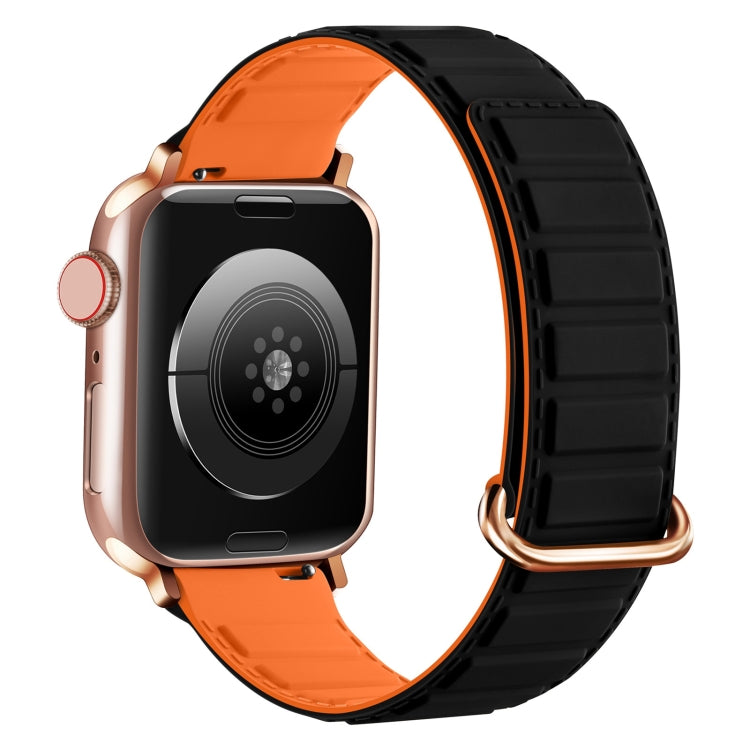Correia de relógio magnética em silicone com fivela invertida, para Apple Watch Series 5 44mm, para Apple Watch Series 5 40mm, para Apple Watch Series 4 44mm