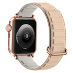 Correia de relógio magnética em silicone com fivela invertida, para Apple Watch Series 5 44mm, para Apple Watch Series 5 40mm, para Apple Watch Series 4 44mm