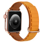 Correia de relógio magnética em silicone com fivela invertida, para Apple Watch Series 4 40mm, para Apple Watch Series 3 38mm, para Apple Watch Series 3 42mm