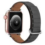 Correia de relógio magnética em silicone com fivela invertida, para Apple Watch Series 2 42mm, para Apple Watch Series 2 38mm, para Apple Watch 42mm