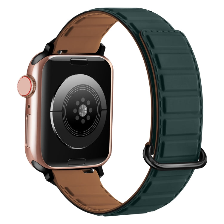 Correia de relógio magnética em silicone com fivela invertida, para Apple Watch Series 2 42mm, para Apple Watch Series 2 38mm, para Apple Watch 42mm