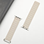 Correia de relógio magnética em silicone com fivela invertida, para Apple Watch SE 2023 40mm, para Apple Watch Ultra 2 49mm, para Apple Watch Series 9 45mm