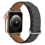 Correia de relógio de silicone magnética com fivela invertida, para Apple Watch Series 10 46mm, para Apple Watch Series 10 42mm, para Apple Watch SE 2023 44mm