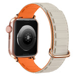 Correia de relógio de silicone magnética com fivela invertida, para Apple Watch Series 10 46mm, para Apple Watch Series 10 42mm, para Apple Watch SE 2023 44mm
