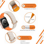 Correia de relógio magnética em silicone com fivela invertida, para Apple Watch Series 2 42mm, para Apple Watch Series 2 38mm, para Apple Watch 42mm