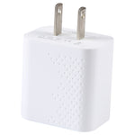LZ-105PD Carregador de Viagem 25W USB-C / Tipo-C com Padrão de Pontos, Ficha EUA, Ficha UE