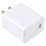 LZ-105PD Carregador de Viagem 25W USB-C / Tipo-C com Padrão de Pontos, Ficha EUA, Ficha UE