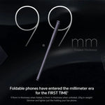 Honor Magic V2 Ultimate 5G, 7,92 polegadas + 6,43 polegadas MagicOS 7.2 Snapdragon 8 Gen2 Octa Core até 3,36GHz, Rede: 5G, OTG, Não suporta Google Play, 16GB+1TB