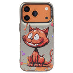 Animal Pattern Oil Painting Series PC + TPU Phone Case, For iPhone 17 Pro Max
