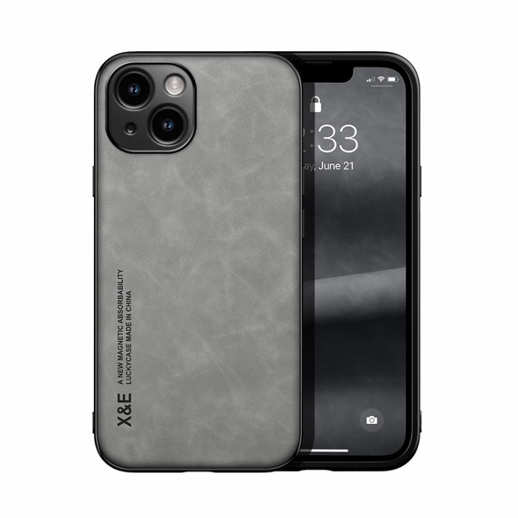 Capa para telemóvel com parte traseira em pele magnética com toque de pele, para iPhone 14, para iPhone 14 Pro, para iPhone 14 Pro Max