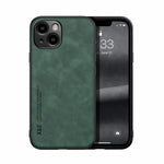 Capa para telemóvel com parte traseira em pele magnética com toque de pele, para iPhone 14, para iPhone 14 Pro, para iPhone 14 Pro Max