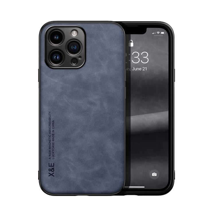 Capa para telemóvel com parte traseira em pele magnética com toque de pele, para iPhone 14, para iPhone 14 Pro, para iPhone 14 Pro Max
