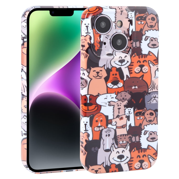 Dustproof Net Full Coverage PC Phone Case, For iPhone 14 Plus, For iPhone 14, For iPhone 14 Pro